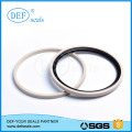 PTFE+Bronze Piston Seals for Machine Tools